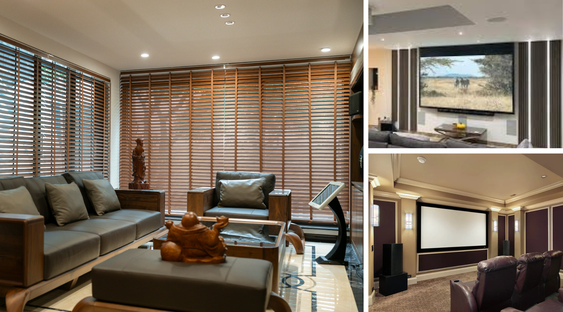 Media Room Room-Darkening Shades: Better Movies, Better Game Nights